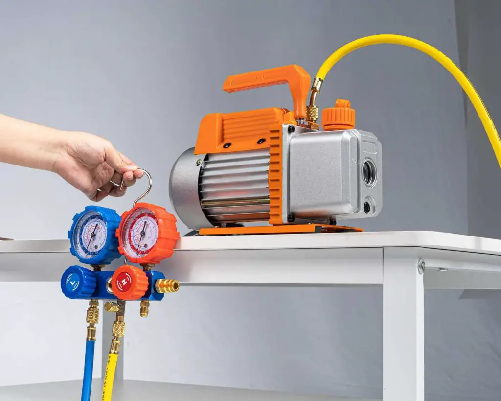 GYZJ 3.5 CFM Rotary Vane Economy Vacuum Pump: