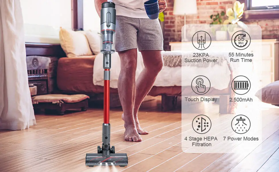 Whall 22000pa 5 in 1 Cordless Stick Vacuum Cleaner